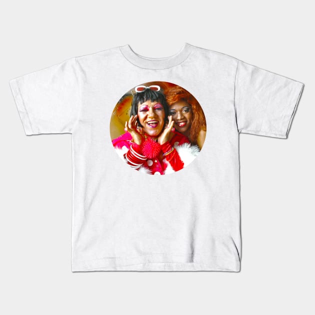 Drag show Mom Kids T-Shirt by Marccelus